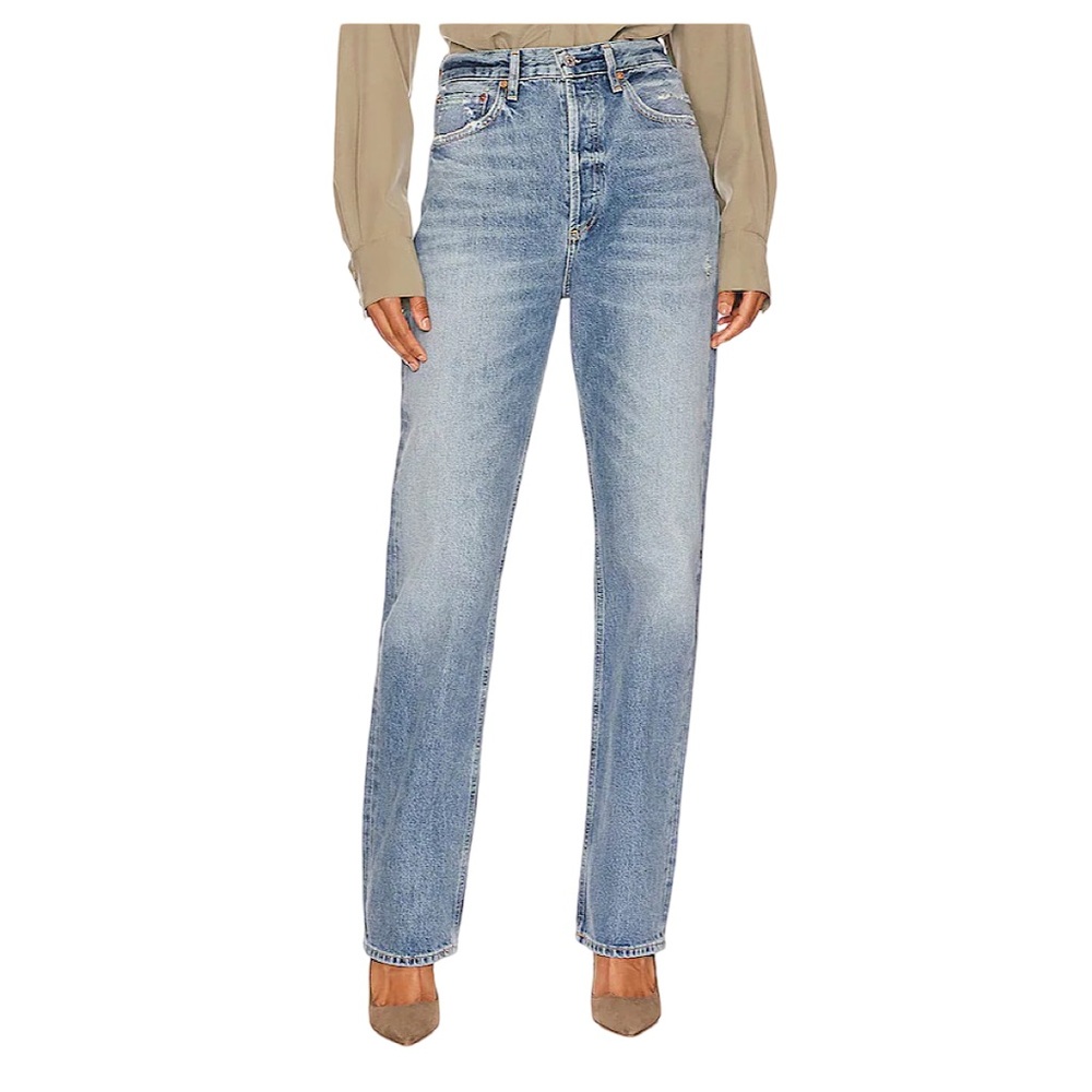 CITIZENS OF HUMANITY EVA
Relaxed Button Fly Hi-Rise in Dulcet
SZ 23